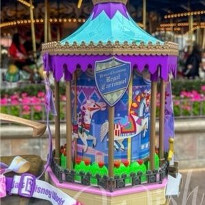 Walt Disney World Prince Charming Carousel Popcorn Bucket BRAND NEW